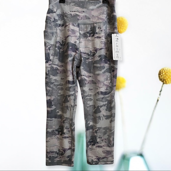 RBX Pants - RBX Peachskin watercolor leggings SZ XL w/pockets